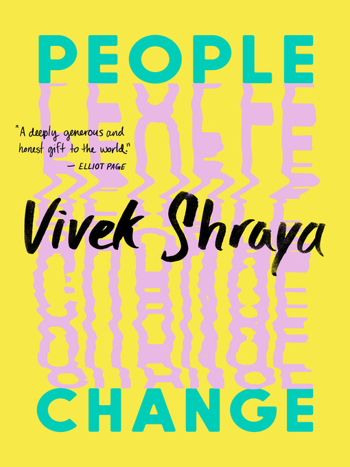 Title details for People Change by Vivek Shraya - Wait list